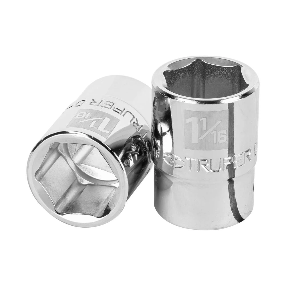 [D-3434-H] 13825 DADO DE 1-1/16', 6 PUNTAS, CUADRO 3/4', TRUPER
