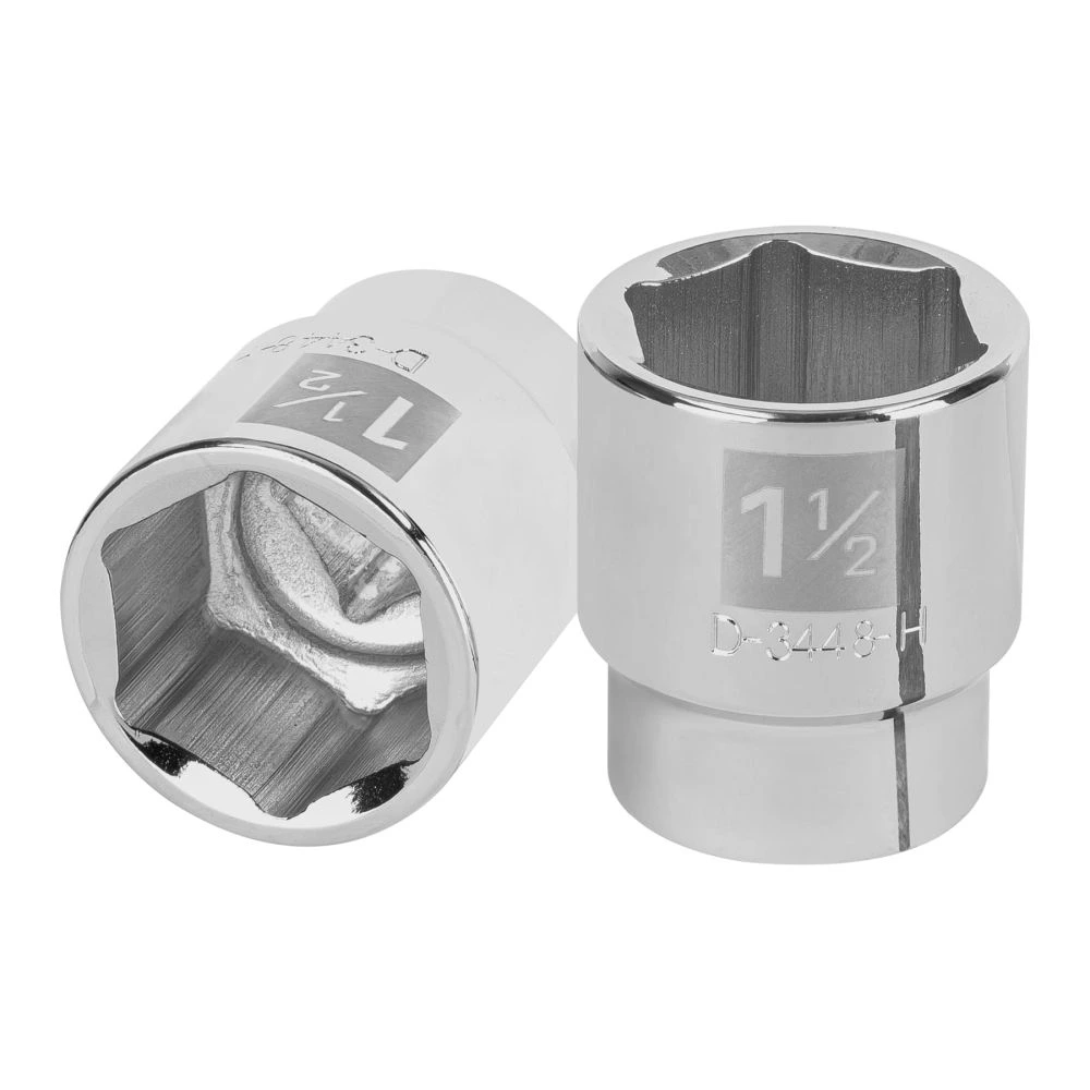 [D-3448-H] 13832 DADO DE 1-1/2', 6 PUNTAS, CUADRO 3/4', TRUPER