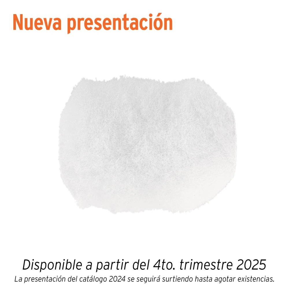 [R-ROPI-420P] 13897 BOLSA C/1 FELPA PARA MINI RODILLO POLIÉSTER 4'X3/4', TRUPER