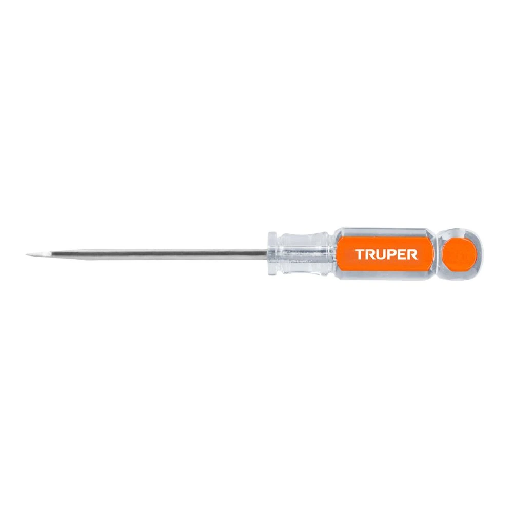 [DR-3/16X4] 13990 DESARMADOR PLANO 3/16' X 4' MANGO DE ACETATO, TRUPER