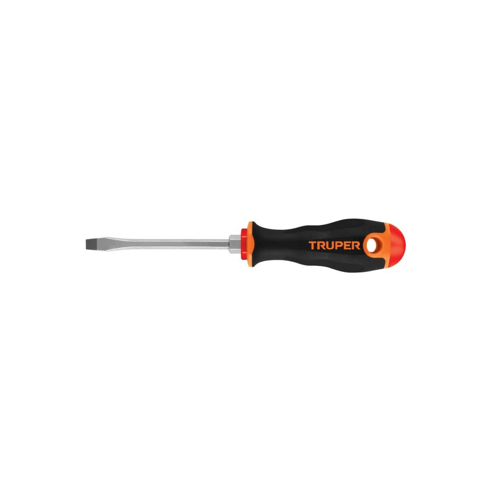 [DR-1/4X6] 13999 DESARMADOR PLANO 1/4' X 6' MANGO DE ACETATO, TRUPER