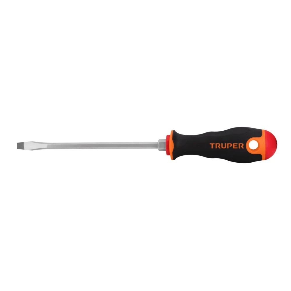 [DR-1/4X6B] 14000 DESARMADOR PLANO 1/4' X 6' MANGO COMFORT GRIP, TRUPER