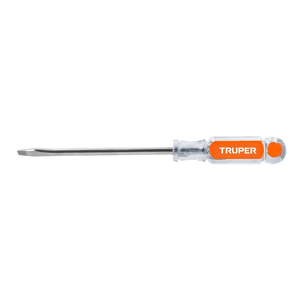 [DR-5/16X6] 14002 DESARMADOR PLANO 5/16' X 6' MANGO DE ACETATO, TRUPER