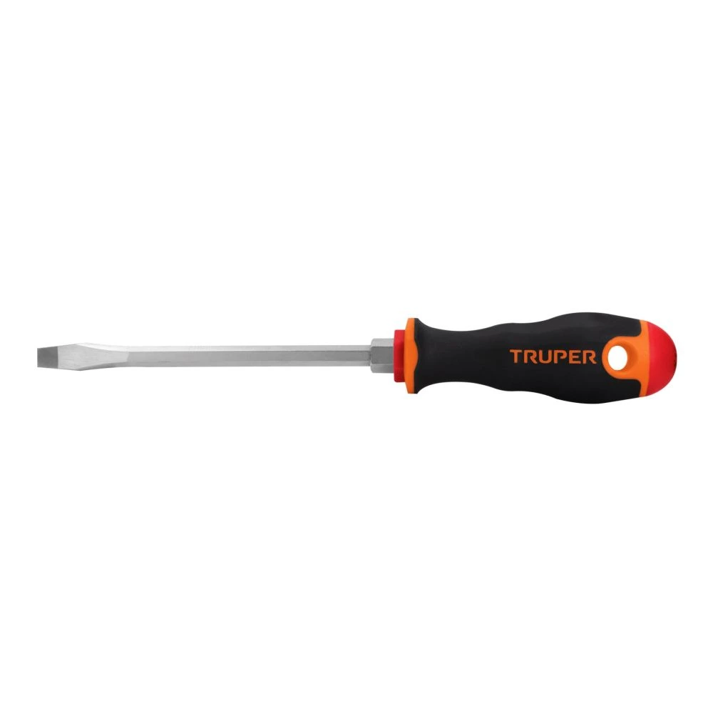 [DR-5/16X6B] 14006 DESARMADOR PLANO 5/16' X 6' MANGO COMFORT GRIP, TRUPER