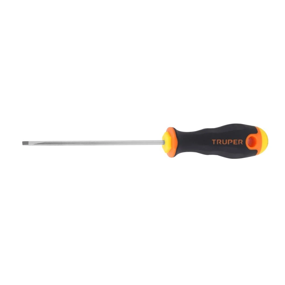 [DG-1/8X4B] 14019 DESARMADOR CABINET 1/8' X 4' MANGO COMFORT GRIP, TRUPER