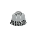 100854 CARDA COPA 3' ALAMBRE TRENZADO GRUESO, MULTI-ROSCA, TRUPER