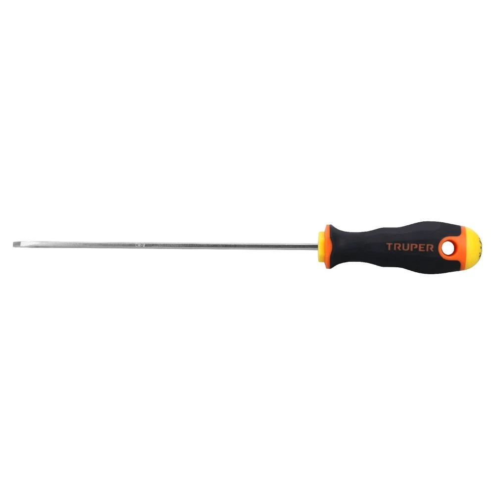 [DG-1/8X6B] 14025 DESARMADOR CABINET 1/8' X 6' MANGO COMFORT GRIP, TRUPER