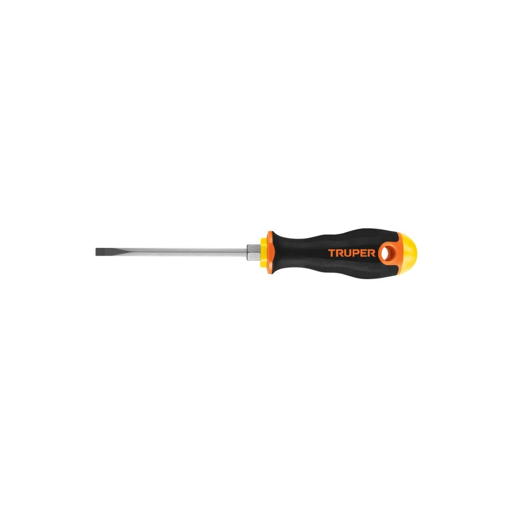 [DG-3/16X4B] 14034 DESARMADOR CABINET 3/16' X 4' MANGO COMFORT GRIP, TRUPER