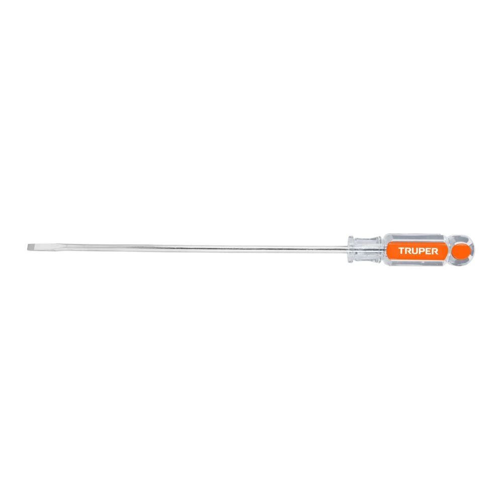 [DG-1/4X10] 14044 DESARMADOR CABINET 1/4' X 10' MANGO DE ACETATO, TRUPER