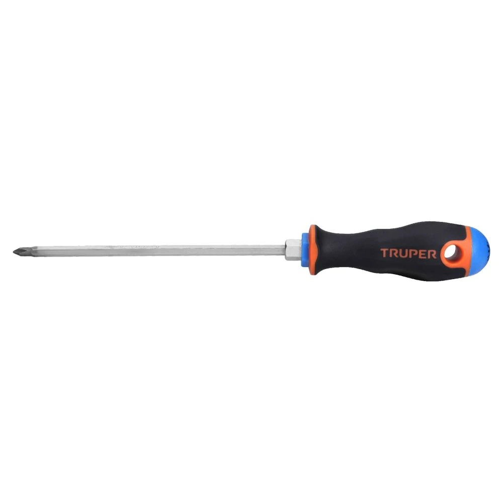 [DP-3/16X6B] 14067 DESARMADOR DE CRUZ 3/16' X 6' MANGO COMFORT GRIP, TRUPER