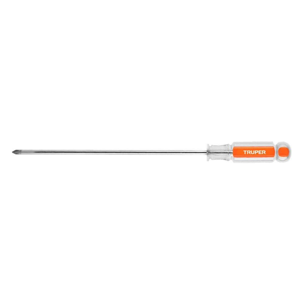 [DP-3/16X8] 14068 DESARMADOR DE CRUZ 3/16' X 8' MANGO DE ACETATO, TRUPER