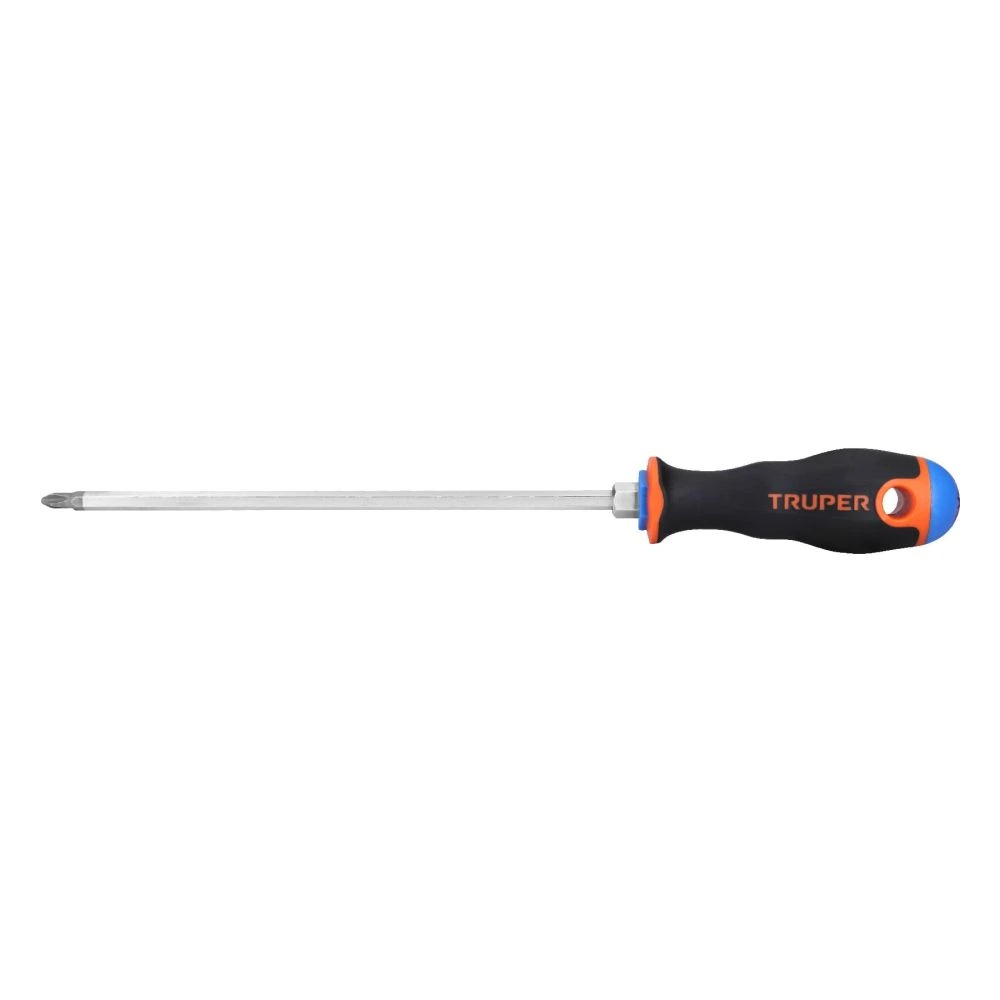 [DP-1/4X8B] 14082 DESARMADOR DE CRUZ 1/4' X 8' MANGO COMFORT GRIP, TRUPER