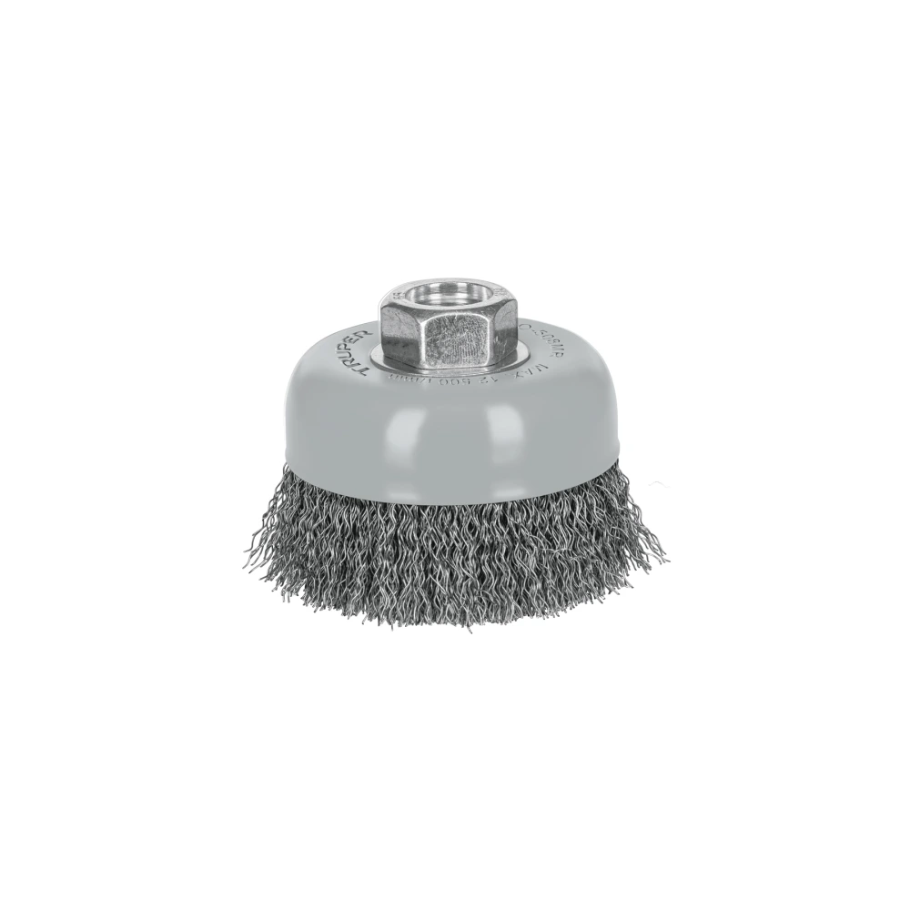 [CO-508MR] 100857 CARDA COPA 3' ALAMBRE ONDULADO FINO, MULTI-ROSCA, TRUPER