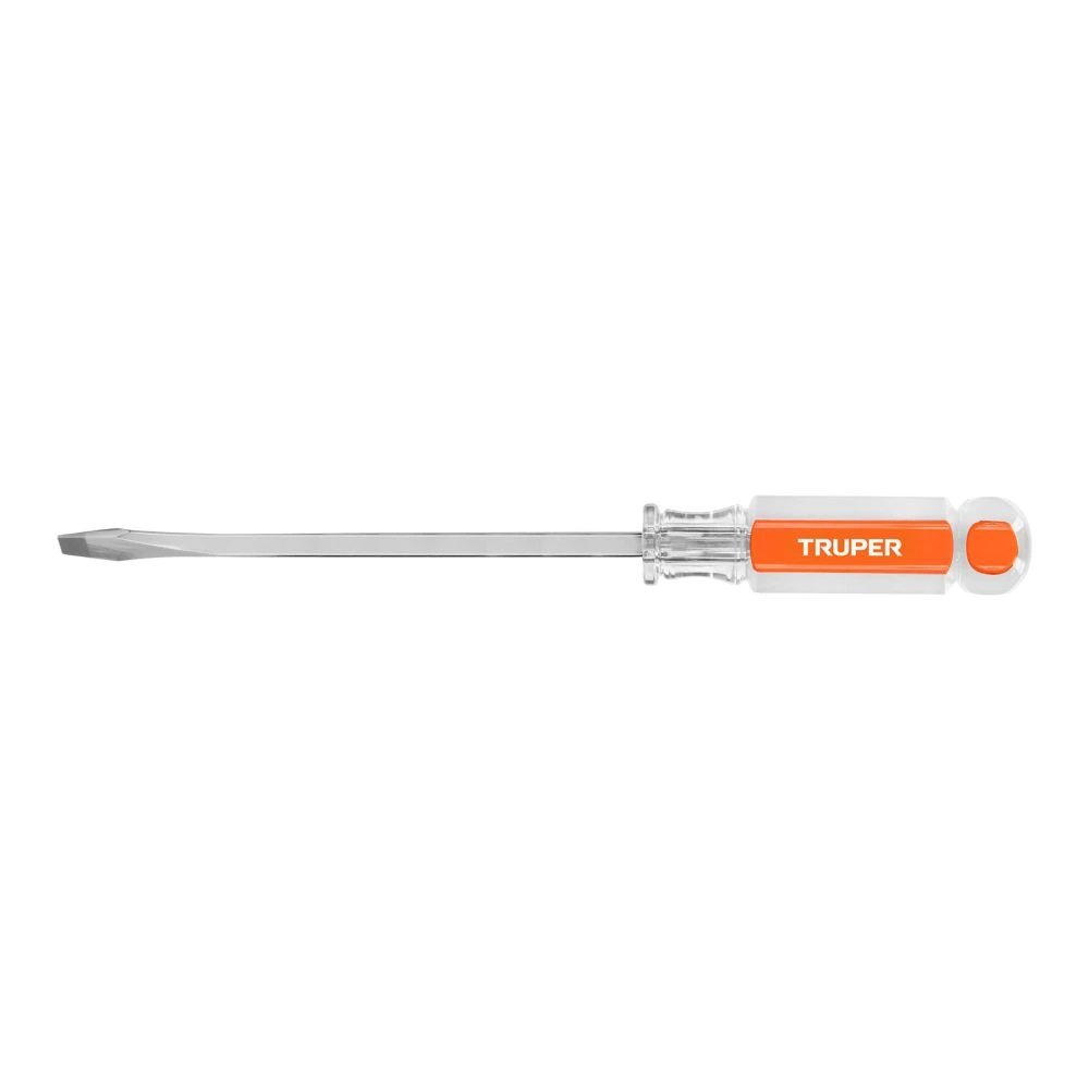 [DC-1/4X6] 14095 DESARMADOR PLANO 1/4 X 6' BARRA CUADRADA MANGO ACETATO