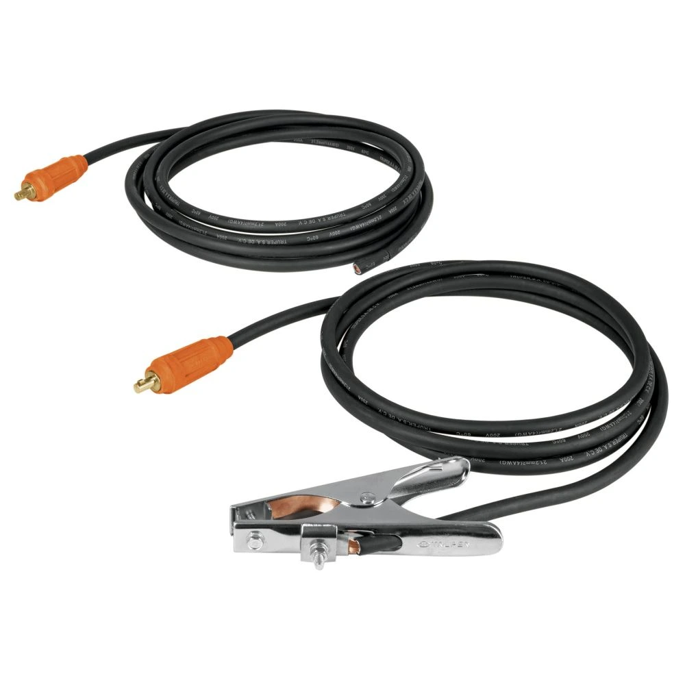 [CAB-250A] 14348 CABLES CON PINZA A TIERRA P/SOT-250A Y 250C, 250 A, TRUPER