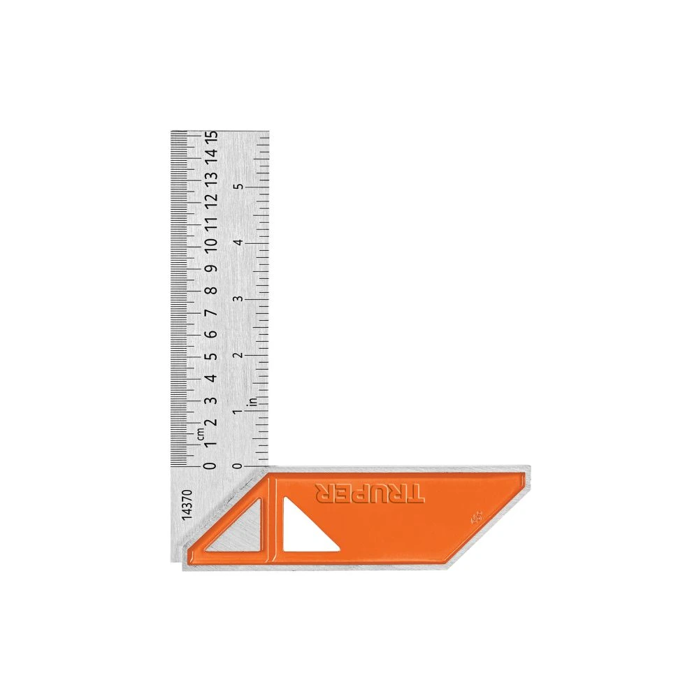 [EC-6] 14370 ESCUADRA 6' PARA CARPINTERO CON MANGO 100% DE ALUMINIO