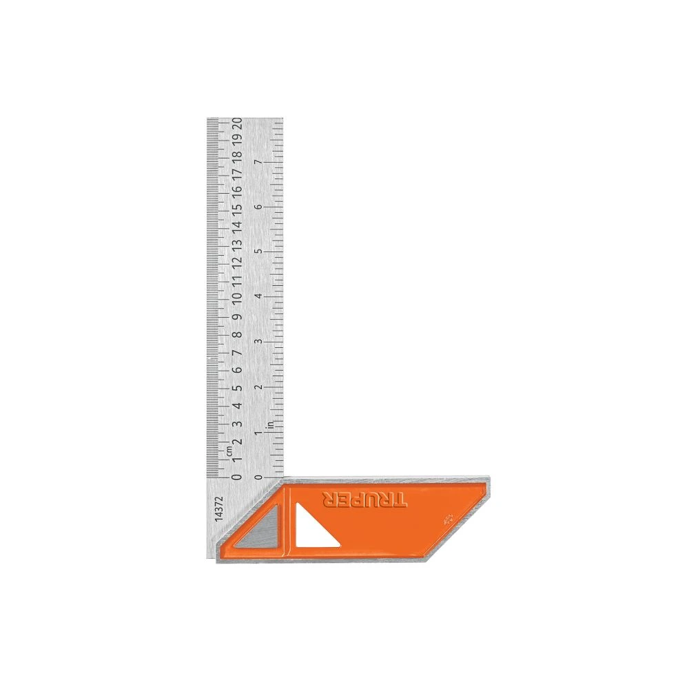 [EC-8] 14372 ESCUADRA 8' PARA CARPINTERO CON MANGO 100% DE ALUMINIO