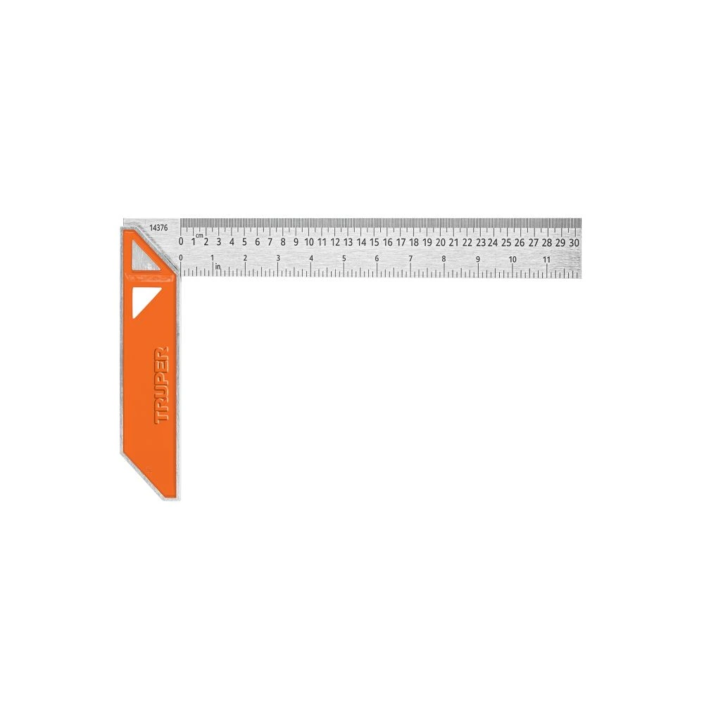 [EC-12] 14376 ESCUADRA 12' PARA CARPINTERO CON MANGO 100% DE ALUMINIO