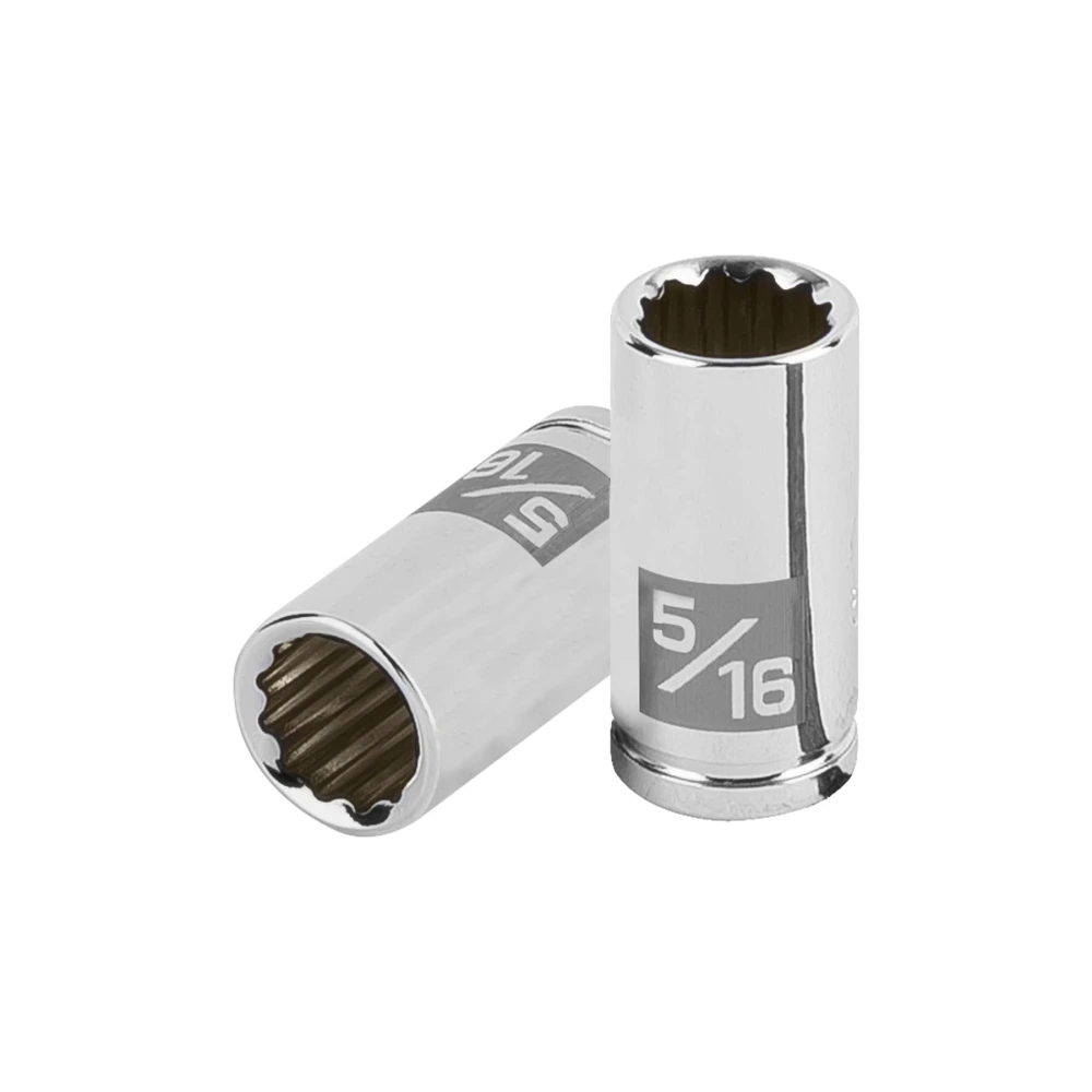 [D-1410-B] 100878 DADO DE 5/16', 12 PUNTAS, CUADRO 1/4', TRUPER