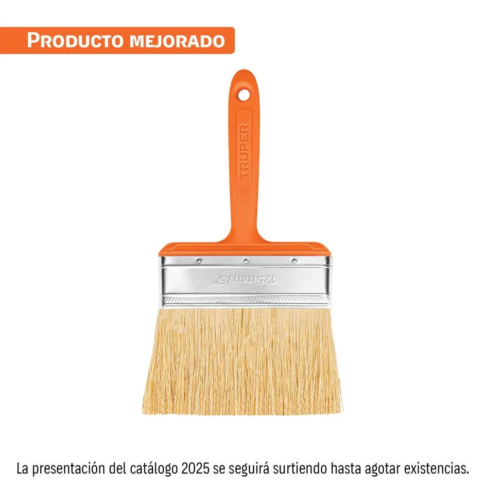 [BREN-5] 14493 BROCHA PARA ENCALAR E IMPERMEABILIZAR DE 5', MANGO PLÁSTICO