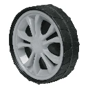 14649 ENSAMBLE DE RUEDA Y LLANTA DELANTERA, 7', TRUPER