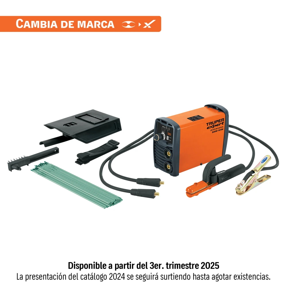 100900 MINI SOLDADORA INVERSORA 100A, 127V, TRUPER EXPERT