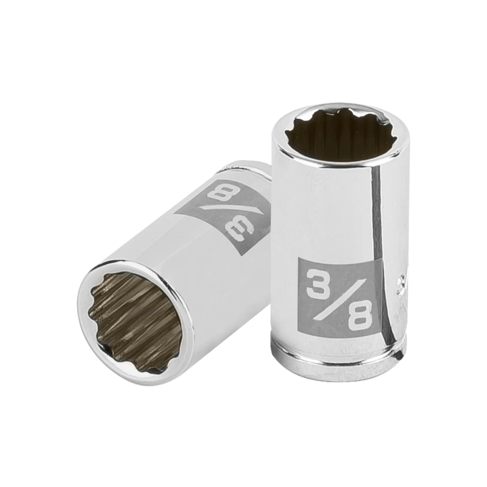 [D-1412-B] 100961 DADO DE 3/8', 12 PUNTAS, CUADRO 1/4', TRUPER