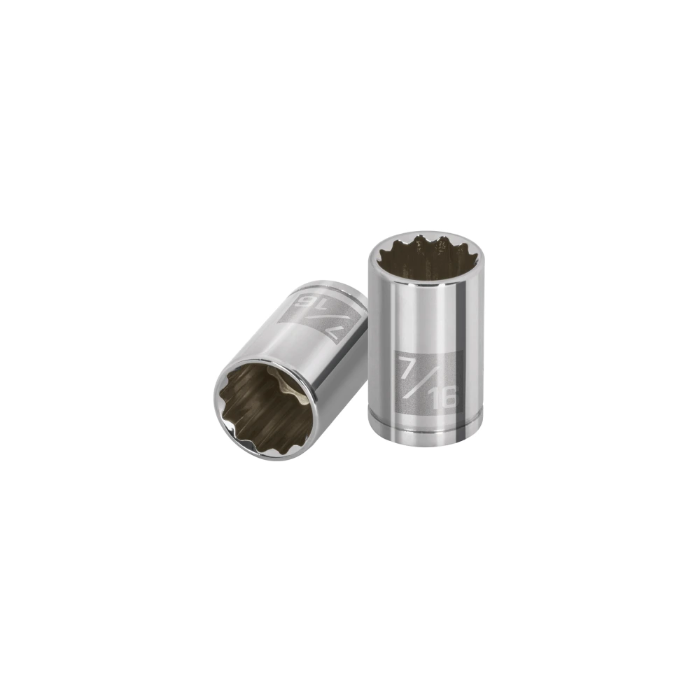 [D-1414-B] 100962 DADO DE 7/16', 12 PUNTAS, CUADRO 1/4', TRUPER