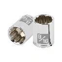 100965 DADO DE 9/16', 12 PUNTAS, CUADRO 1/4', TRUPER