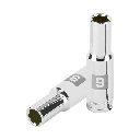 100994 DADO LARGO DE 9 MM, 6 PUNTAS, CUADRO 3/8', TRUPER