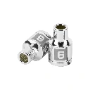 100996 DADO DE 6 MM, 12 PUNTAS, CUADRO 3/8', TRUPER