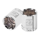 101007 DADO DE 27 MM, 6 PUNTAS, CUADRO 1/2', TRUPER