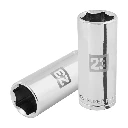 101011 DADO LARGO DE 23 MM, 6 PUNTAS, CUADRO 1/2', TRUPER