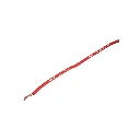 101114 CARRETE CON 3.5 M DE CABLE PRIMARIO ROJO CALIBRE 12, TRUPER