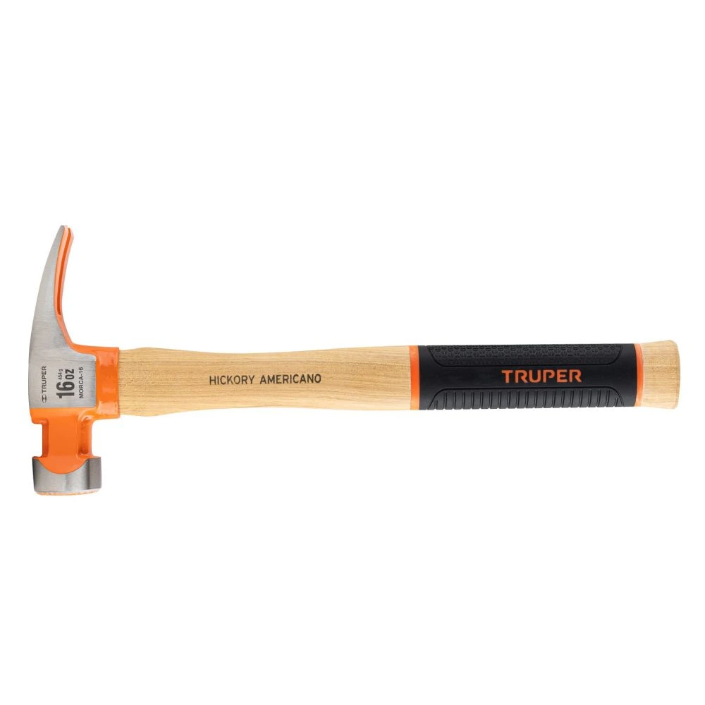 [MORCA-16] 19989 MARTILLO 16 OZ UÑA RECTA TIPO CALIFORNIA RIPPER, TRUPER GRIP