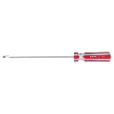 21460 DESARMADOR PLANO 1/4 X 8' MANGO DE PVC, PRETUL