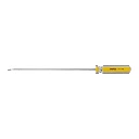 21465 DESARMADOR CABINET 1/8 X 6' MANGO DE PVC, PRETUL