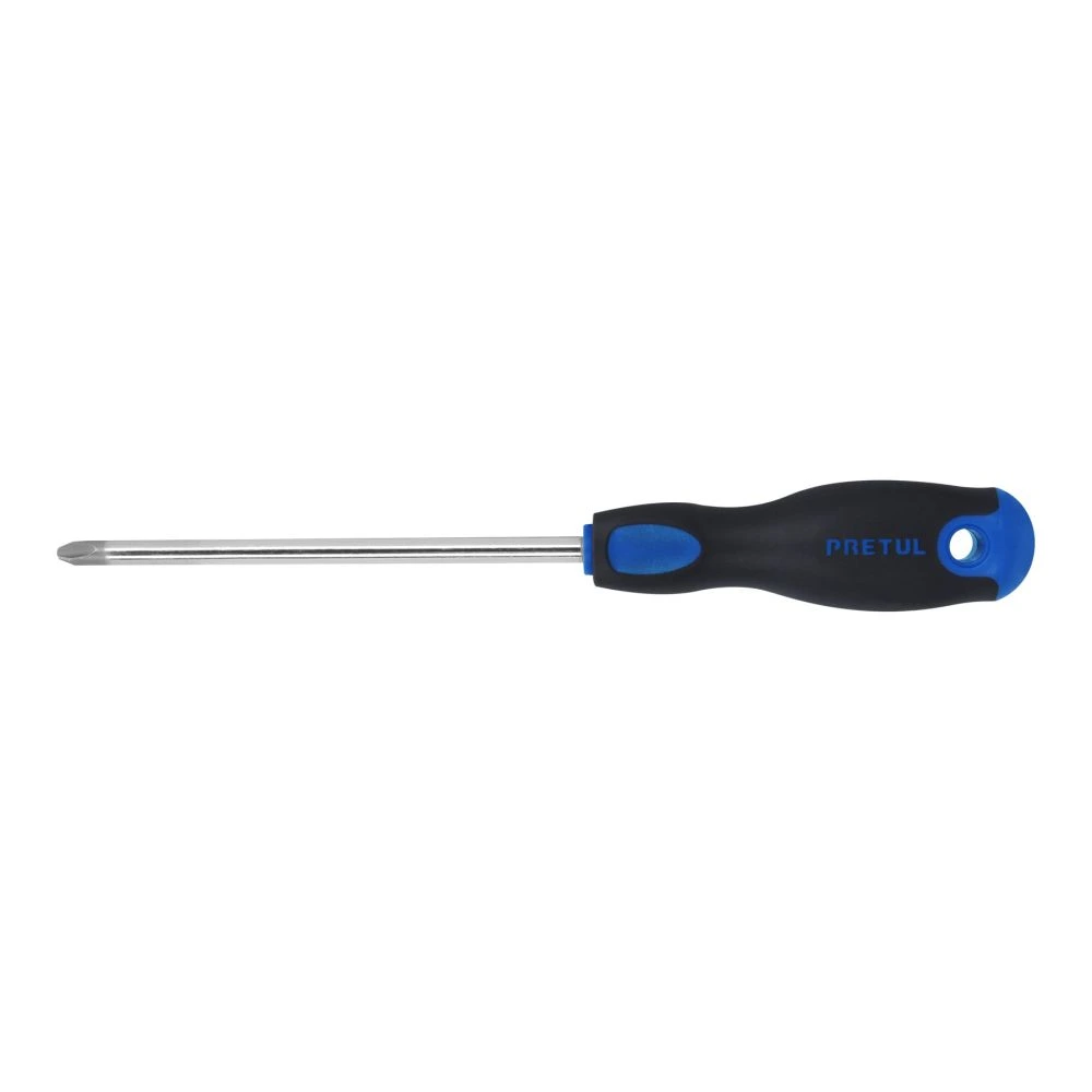 21492 DESARMADOR DE CRUZ 5/16' X 6' MANGO COMFORT GRIP, PRETUL