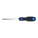 21495 DESARMADOR DE CRUZ 3/16' X 4' MANGO COMFORT GRIP, PRETUL