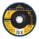22354 DISCO LAMINADO 7', GRANO 60 CENTRO 7/8', FIBRA, PRETUL