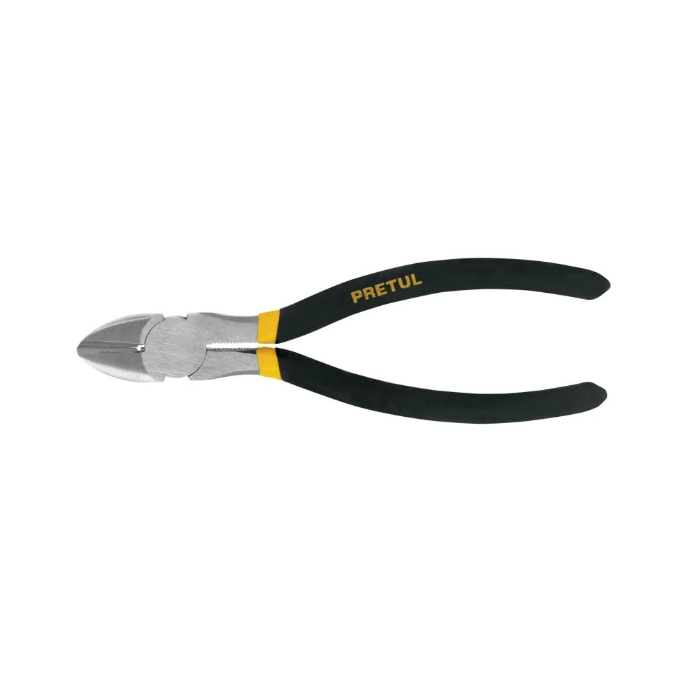 22636 PINZA DE CORTE DIAGONAL 6' MANGO DE PVC, PRETUL