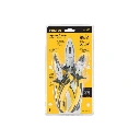 22966 JUEGO DE 3 PINZAS 3 MANGO COMFORT GRIP, PRETUL