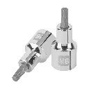 101293 DADO PUNTA CORTA BRISTOL M6, CUADRO 1/2', TRUPER
