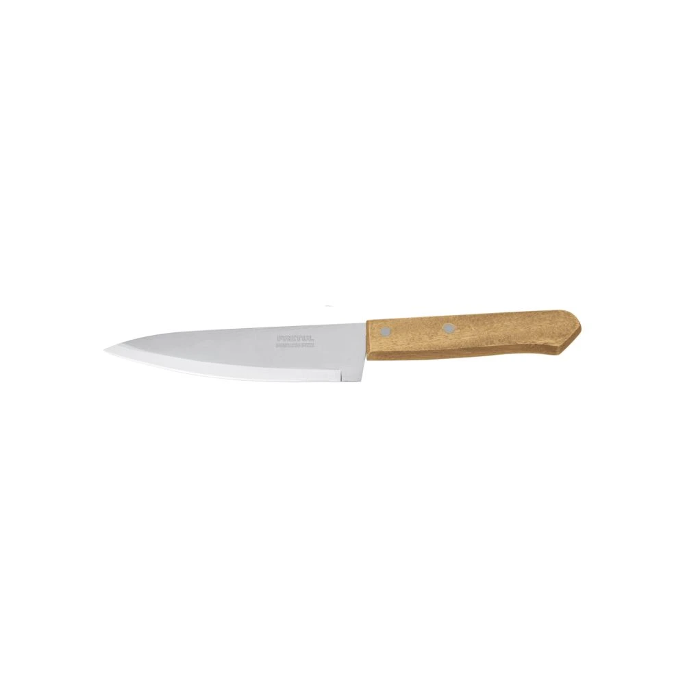 23080 CUCHILLO DE CHEF 6' MANGO DE MADERA, PRETUL