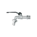 23146 LLAVE DE ESFERA, 1/2' DE ZINC, PRETUL
