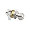 23621 COMBO CERRADURAS, LLAVE-LLAVE, CROMO, HERMEX BASIC