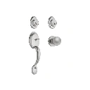 23674 JALADERA Y PERILLA, BERNA LLAVE-LLAVE, CROMO MATE, BASIC