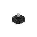 101324 PATA AJUSTABLE PARA BÁSCULA ELECTRÓNICA DE PLATAFORMA,10 MM