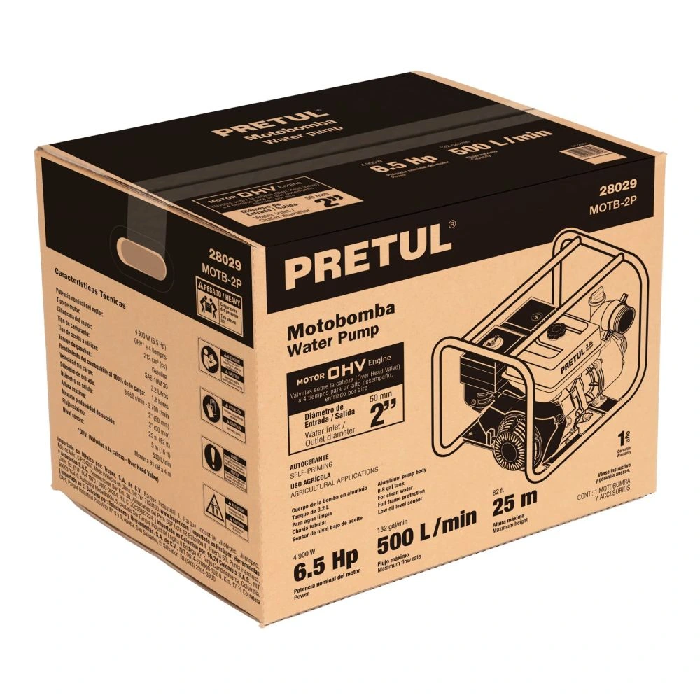 26099 CAJA DE EMPAQUE DE REPUESTO PARA MOTB-2P, PRETUL