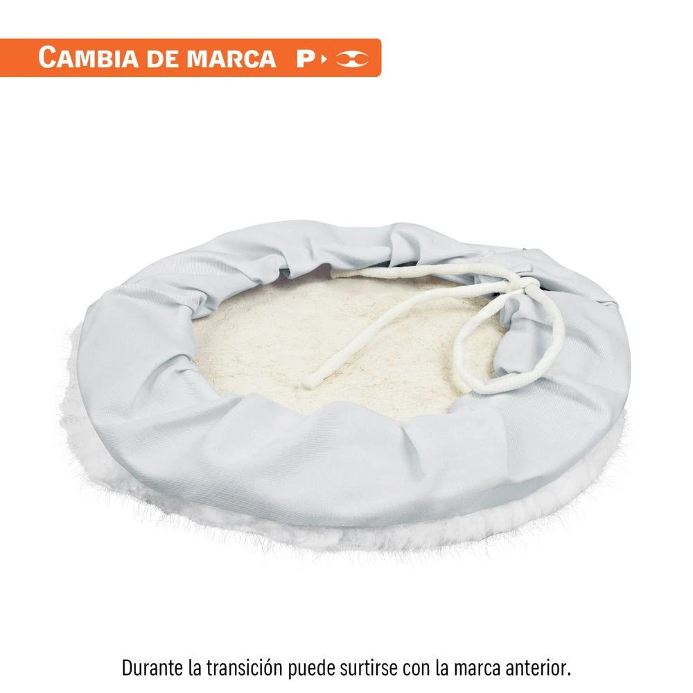 26401 BORLA PARA PULIR DE LANA DE 10' CON JARETA, PRETUL